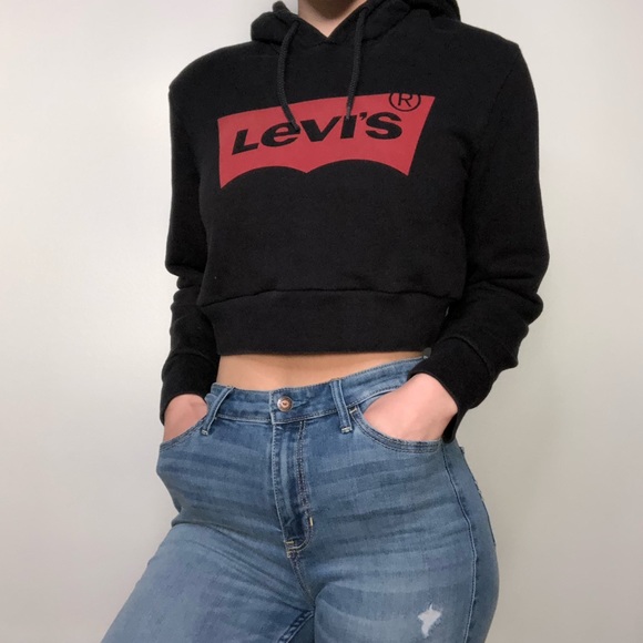 Levi's Tops - LEVIS Cropped Hoodie